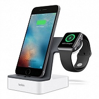 Док-станция Belkin PowerHouse Charge Dock для Apple Watch + iPhone